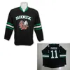 CEOTHR Youth Dakota North Dakota Fighting Sioux Hockey Jerseys 7 TJ Oshie 11 Zach Parise Fighting Sioux Dakota College Double Nom et numéro