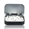 Accessori per fumatori 100pcs 6mm bianco naturale non raffinato filtro pre-arrotolato punta scatola di tabacco in latta pre-arrotolato filtro per sigarette fatto a mano punte di carta ZL1077