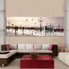 Home Decoration Abstract Landscape Oil Painting Posters and Prints Wall Art Canvas Painting City View Pictures for Living Room