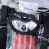 メンズ化粧品透明な防水性ヤシの口紅のトイレタリースキン製品オーガナイザーメイクアップバッグ220630