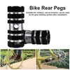 Pedais de bicicleta par Mountain Bicycle Pedal Pedal Loy Fot dubly Pegs Cilindro preto MTB Anti-deslocamento traseiro Pedalsbike PedalsBike