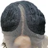 ショートボブピクシーカットストレートヒューマンヘアウィッグ13x4x1フロントウィッグフルマシン黒人女性のためにブラジルのかつらを作った