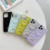 Designers Cell Phone Cases For Iphone 13/12/11 13/12/11pro 13/12/11promax Leather Iphone Case Fashion Luxury Heart Love Back Cover Case