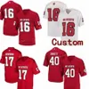 Thr NCAA College Jerseys NC State Wolfpack 3 Emeka Emezie 5 Tabari Hines 8 Ricky Person Jr 16 Bailey Hockman Custom Football Stitched