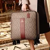 Koffers Luxe Pu Lederen Trolley Bagage Sets Met Handtas Mode Rollende Koffer Reistas Handbagage Koffers