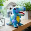 UPS Plush Doll Dinosaur Dinosaur Bright Doll Grab Boys Birthday Plush Toy Skin Bright Tyrannosaurus rex