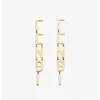 Fashion Earrings Gold Dangle Womens Earring Letter Stud Earring Design Trend High Quality Jewelry Luxury Gifts For Women