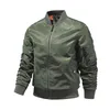 New Jacket Men Fashion Casual Windbreaker Coat Men Autumn Outwear Jacket Streetwear Y220429