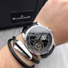 JB Roge Dupy Series V3 Diamond Inkrusyjne ruch Hollow Out Watch Męs Real Tourbillon Mechanical