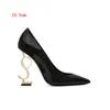 Femmes Pompes De Mariage Pantoufles Robe Chaussures Designer Talons Hauts En Cuir Verni Ton Or Nuede Rouge Femmes Dame De Luxe Mode Sandales Fête