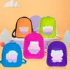 Pop bolso de hombro bolso Fidget juguetes ansiedad suministros escolares mochila bolsas de silicona cumpleaños Fidgets regalos para niños