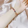 Cadena de pulseras de eslabones lujosa 5A Zircon pulsera de mano para mujer joyería de moda 2,5 5mm Multicolor oro rosa plata para Raym22