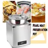 Pearl Warmer Pot Appliance Tapioca Machine Boba Insulation Pots 3L 7L For Milk Tea Shop Stainless Steel Food Warmer Pearls Cooker