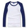 Raglan Long Sleeve Female Lyper Lycra Cotton T Shirt مخصص مصنوع من نص مُطبع سيدة Punk Cool Autumn Tees T Shirt 220621