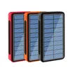 80000mAh trådlös Solar Power Bank Bärbar Telefon Snabbladdning Extern Laddare Backup Batteri PowerBank 4 USB LED-belysning för Xiaomi iPhone Med Retail Box