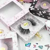 Hot 25mm Lashes Real Mink Eyelash 100% Hand Made Eyelashes with Logo Label Makeup Eyelash Extension