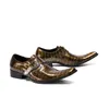İtalyan Erkek Parti Elbise Ayakkabı Taş Desen Orijinal Deri Brogue Ayakkabı Toka İş Oxford Ayakkabı Artı Boyut
