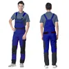 Herren-Hosen, Arbeitskleidung, Overall, Latz- und Hosenträgerhose mit mehreren Taschen, Arbeits-Mechaniker-Overall, Reparaturmann