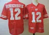 Nik1 NCAA Wisconsin Badgers College Football Jersey Herren 25 Melvin Gordon III 1 Piggery 28 Montee Ball 12 Alex Hornibrook Rot Weiß