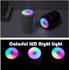 Electronics Colorful Cool Mini Humidifiers with LED Night Light USB 300ml Mist for Car Office Room Bedroom 26db Quiet Ultrasonic P2589808