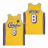 NCAA مخيط الفيلم قمصان كرة السلة أعلى جودة Crenshaw 8 Bryant 23 James 60 Nipsey 60 Hussle Jersey Mens Shirt