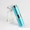 Portable Aluminum Telescop Refillable Perfume Bottle With Atomizer Empty Parfum Case Gift Boxes For travel