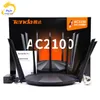 Tendda Kablosuz WiFi Yönlendirici AC23 2100Mbps Destek IPv6 2 4GHZ 5GHZ 802 11AC B N G A 3U 3U 3U Aile SOHO214B290Z1443812