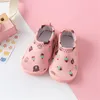 Athlétique En Plein Air Infant Toddler Bébé Chaussures Dessin Animé Mignon Coloré Antidérapant Fond Mou Premiers Marcheurs Élastique Enfants Casual 0-4YAthletic Athle