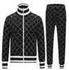 Spring Autumn Mens Tracksuit Two Pieces Sets Jackets Hoodie Pants With Letters Suits Fashion Style Outwear Sports Set Tracksuits Jacket Tops causal