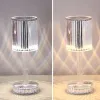 Cristal diamant lampe de Table tactile USB Rechargeable projecteur bureau acrylique chambre décor atmosphère veilleuses chambre Bar