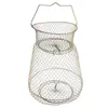 Accessoires de pêche - Pliable Portable Fil d'acier Pot Piège Filet Crabe Crawdad Cage Poisson BasketFishing