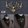 Elk Bow Tie Tie Hight Fashion Womens Netclace Groom Wedding Lugal Banquet Excessories Personality Mens Jewelry