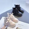 Stivali per bambini per bambini Stivali per bambini in pelle autunno inverno per bambini Stivali per bambini alla moda per bambini Scarpe da neve per bambini