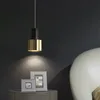 Lâmpadas pendentes Nordic Modern Loft pendurado Lâmpadas de cobre Luminárias E27 Luzes LED para cozinha Restaurante Bar Room de quarto Pedido de quarto