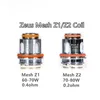 2022 Elektronika wymiana Zeus Mesh Z1 Cewka 0,4/MESH Z2 0,2 ​​Cewki głów