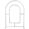 Party Decoration Custom Blue Open Arch Backdrop Cover Solid Color Kids Baby Shower Birthday Wedding Chiara Wall Panel Arched Metal Stand Fra