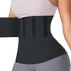Kvinnor Midjeträningsband Fitness Midja Cincher Body Shaper Shaperwear Bälte Bantning Magomlot Justerbart magband