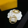 Men Designer oorbellen Fashion Gold Hoop oorbellen Luxe dame vrouwen hoepels oorrang feest engagement sieraden voor bruid studs minnaars b2940