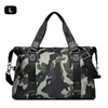 Duffel Bags Unisex Camouflage Travel Handbag Duffle Oxford Shoulder Messenger Tote Luggage Casual Sport Weekend Portable Clothing Carry X980