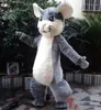 Festival Dress White & Gray kangaroo Mascot Costumes Carnival Hallowen Gifts Unisex Adults Fancy Party Games Outfit Holiday Celebration Cartoon Character Outfits