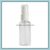 Packing Bottles Office School Business Industrial 50Pcs Stock Empty Clear With Scale Refillable Containers For Essential Oil Cleaning Prod