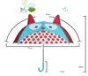 29 Styles Rain gear Lovely Cartoon animal Design Umbrella For Kids children High Quality 3D Ears Accessories 60CM