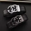 Belts Luxury Golf Men's Leather Automatic Buckle Belt For Young Men Trend Cowhide Korean Version Of The Personality MenBelts