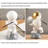 Funny Astronaut Figurines Resin Glasses Holder Cute Eyeglasses Display Stand Table Craft Ornament Kids Toys Party Decor 220426
