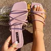 B003 Hausschuhe Damen Sommerschuhe Indoor Sandalen Slide Weiche rutschfeste Badezimmer Plattform Home Hausschuhe