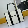 2022 Canvas Navy Cabas Bag Bag Moda Bolsa de Bolsa Bolsa Bolsa Designer Compras Bolsas de luxo W0YV#