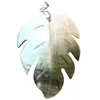 Pendant Necklaces Beautiful Jewelry Mother Of Pearl Shell Leaf Art Women Men Bead PC9365Pendant