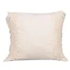 Cushion/Decorative Pillow 2pcs/Set Cushion Cover Cotton Linen Tassel Pillowcase Tufted Beige Decorative Fashionable Throw For Sofa Bed Home