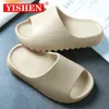 Kapcie Yishen For Boy Girl Home Buty Summer Toddler Flip Flops Soft Bottom Hous