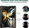 Для Samsung Z Fold 4 Screction Protector Soft Full Cover Full Cover Гибкий пузырь Бесплатный скретч Flip 4 Clear Chine Screen